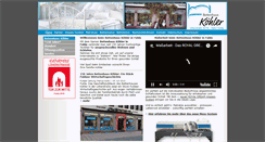 Desktop Screenshot of bettenhaus-koehler.de